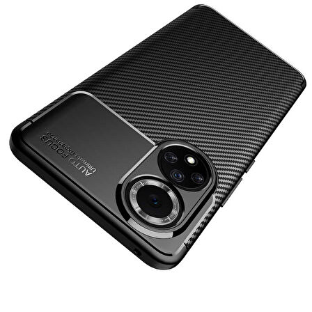 Huawei Honor 50 Kılıf Zore Negro Silikon Kapak-Lacivert