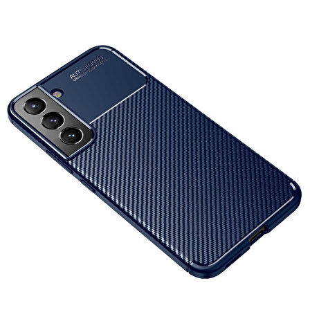 Galaxy S22 Plus Uyumlu Zore Negro Silikon Kapak-Lacivert