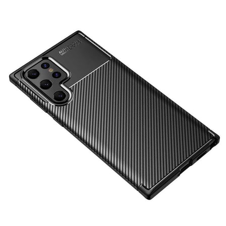 Galaxy S22 Ultra Uyumlu Zore Negro Silikon Kılıf-Siyah
