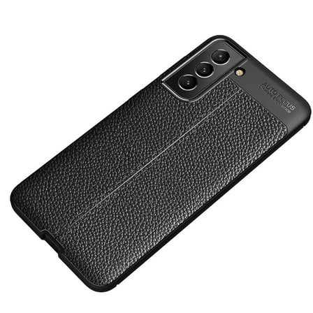 Galaxy S22 Plus Kılıf Deri Görünümlü Silikon Kamera Korumalı Üstün Koruma Novatech