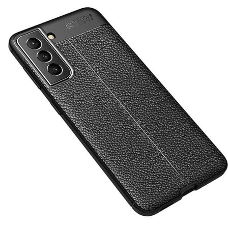 Galaxy S22 Plus Kılıf Deri Görünümlü Silikon Kamera Korumalı Üstün Koruma Novatech