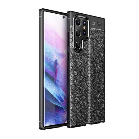 Galaxy S22 Ultra Uyumlu Zore Niss Silikon Kapak-Siyah