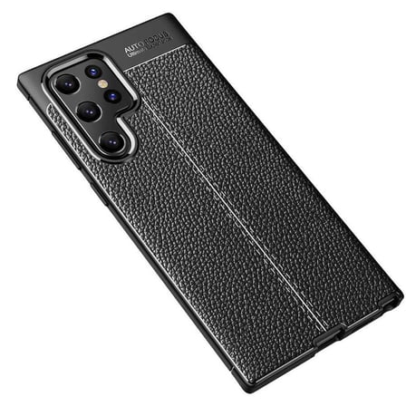 Galaxy S22 Ultra Uyumlu Zore Niss Silikon Kapak-Siyah