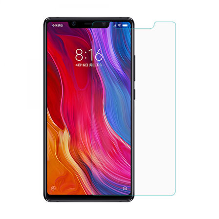 Xiaomi Mi 8 Se Uyumlu Ön Koruma 9H Şeffaf Nano Ekran Koruyucu