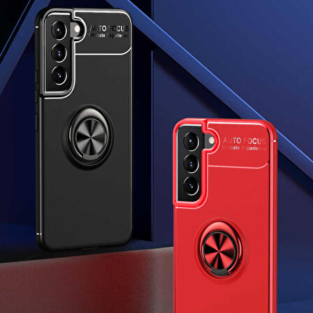 Galaxy S22 Plus Uyumlu Zore Ravel Silikon Kapak-Mavi