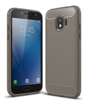 Lexroo Galaxy J2 Pro 2018 Kılıf Lexroo Room Silikon Kapak - Gri