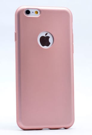 Lexroo Apple iPhone 6 Plus Kılıf Lexroo Premier Silikon Kapak - Saks Mavi