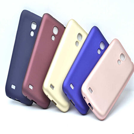 Galaxy S4 Uyumlu Zore Premier Silikon Kapak-Saks Mavi