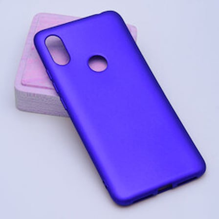 Lexroo Xiaomi Redmi S2 Kılıf Lexroo Premier Silikon Kapak - Saks Mavi