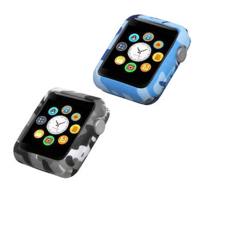 Lexroo Apple Watch 42mm Soldier TPU - Siyah