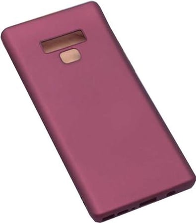 Zore Galaxy Note 9 ile Uyumlu Premier Silikon Kılıf Mürdüm