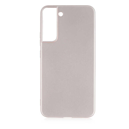 Galaxy S22 Uyumlu Zore Premier Silikon Kapak-Gold