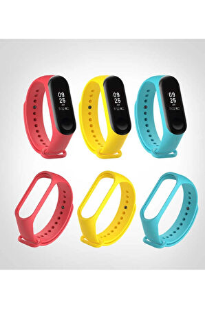 Xiaomi Mi Band 2 Uyumlu Kordon Pembe