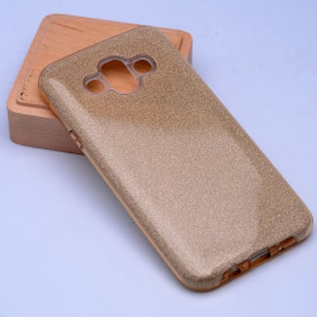 Lexroo Galaxy J7 Duo Kılıf Lexroo Shining Silikon - Gold