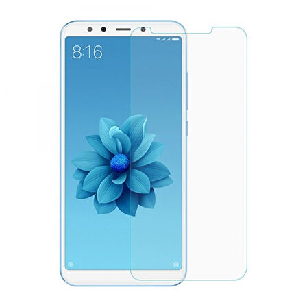 Xiaomi Mi A2 Uyumlu Ön Koruma 9H Şeffaf Nano Ekran Koruyucu