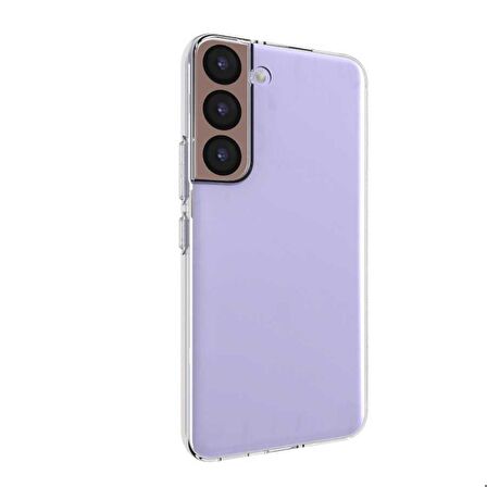 Galaxy S22 Uyumlu Zore Süper Silikon Kapak-Renksiz