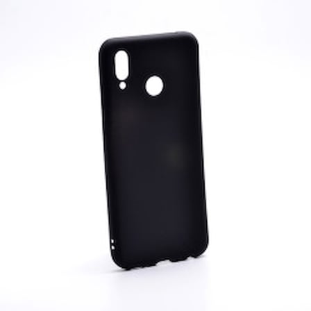 Lexroo Huawei Honor Play Kılıf Lexroo Premier Silikon Kapak - Siyah