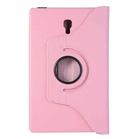 Galaxy Tab A T590  Uyumlu ​MXSP Dönebilen Standlı Kılıf-Pembe Açık