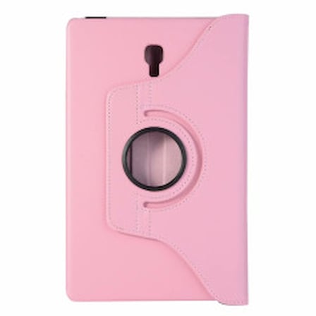 Lexroo Galaxy Tab A T590 Dönebilen Standlı Kılıf - Pembe Açık
