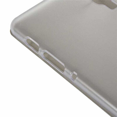 Galaxy Tab A T590  Uyumlu ​FRMS Smart Cover Standlı 1-1 Kılıf-Kırmızı