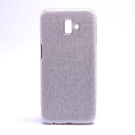 Lexroo Galaxy J6 Plus Kılıf Lexroo Shining Silikon - Gümüş