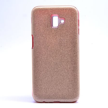 Lexroo Galaxy J6 Plus Kılıf Lexroo Shining Silikon - Gümüş