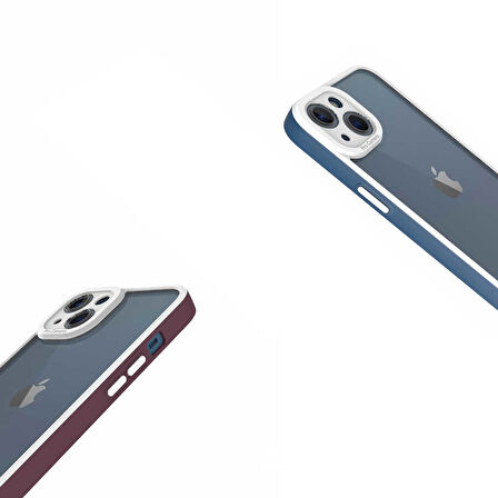 iPhone 13 Uyumlu Zore Mima Kılıf-Mürdüm