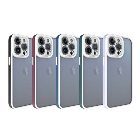 iPhone 13 Pro Uyumlu Zore Mima Kılıf-Siyah
