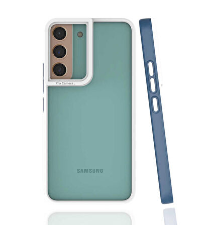 Galaxy S22 Plus Uyumlu Zore Mima Kapak-Lacivert