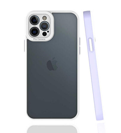 iPhone 12 Pro Uyumlu Ensueno Mima Kapak-Lila