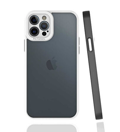 iPhone 12 Pro Max Uyumlu Zore Mima Kılıf-Siyah
