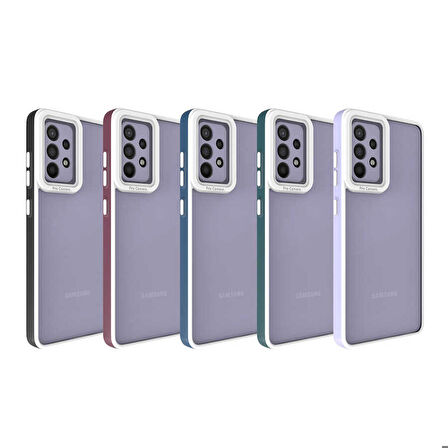 Galaxy A52 Uyumlu Zore Mima Kapak-Lila
