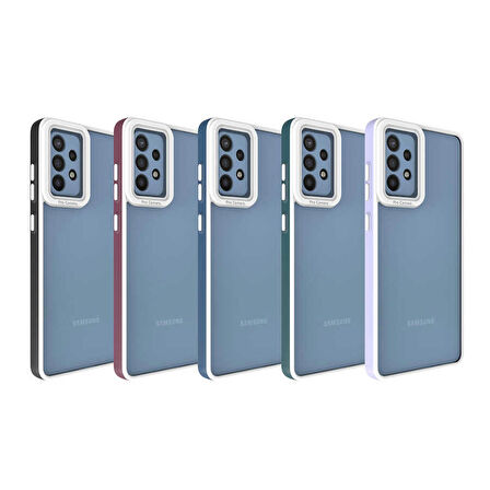 Galaxy A72 Uyumlu Zore Mima Kapak-Lila
