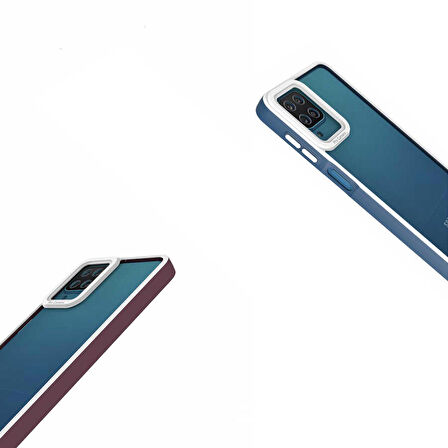 Galaxy A12 Uyumlu Zore Mima Kapak-Mürdüm