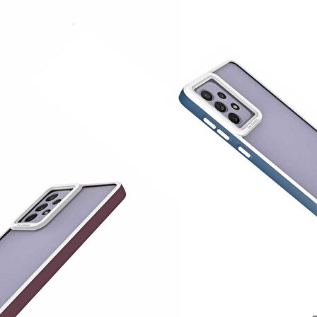 Galaxy A73 Uyumlu Zore Mima Kapak-Lacivert