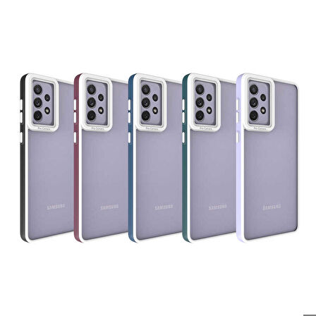 Galaxy A73 Uyumlu Zore Mima Kapak-Lacivert