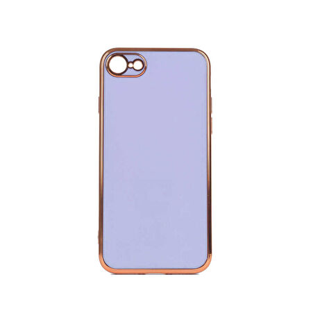 iPhone SE 2022 Uyumlu Zore Bark Kapak-Mor