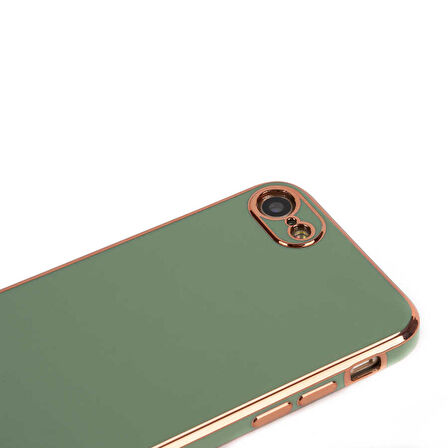 iPhone 7 Uyumlu Zore Bark Kapak-Rose Gold