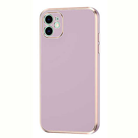 iPhone 12 Uyumlu Zore Bark Kılıf-Lila
