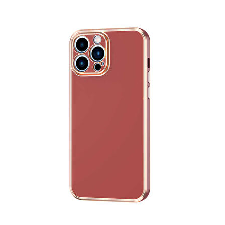 iPhone 12 Pro Max Uyumlu Zore Bark Kılıf-Kahverengi