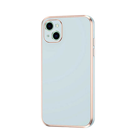 iPhone 13 Uyumlu Zore Bark Kılıf-Mavi Açık
