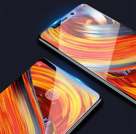 Lexroo Xiaomi Mi 8 SE Kenarları Kırılmaya Dayanıklı Cam Ekran Koruyucu - Siyah