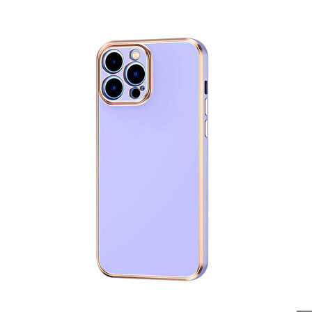 iPhone 13 Pro Uyumlu Zore Bark Kapak-Mor