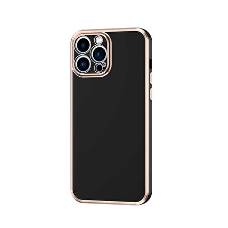iPhone 13 Pro Max Uyumlu Zore Bark Kılıf-Siyah