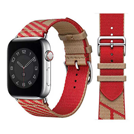 Watch 40mm Uyumlu KRD-51 Hasır Zore Kordon-NO2