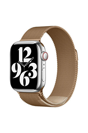 Apple Watch 40mm Uyumlu Krd-01 Metal Kordon-rose Gold