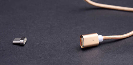 Rose Gold Type-c Mıknatıslı Usb Kablo-Zore