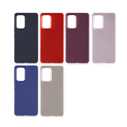 Galaxy A53 5G Uyumlu Zore Premier Silikon Kapak-Gold