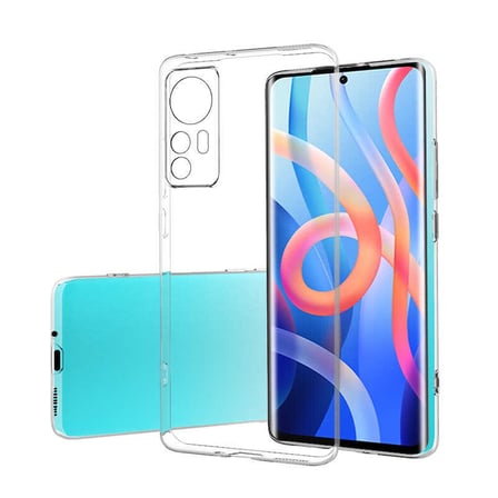 Xiaomi Mi 12 Kılıf Kamera Korumalı Şeffaf Kalın Üstün Koruma Yumuşak Silikon MNC