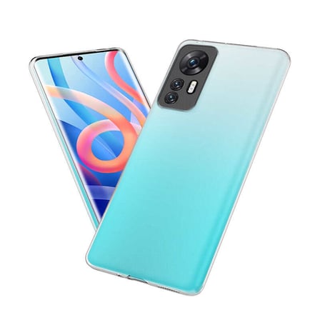 Xiaomi Mi 12 Kılıf Kamera Korumalı Şeffaf Kalın Üstün Koruma Yumuşak Silikon MNC